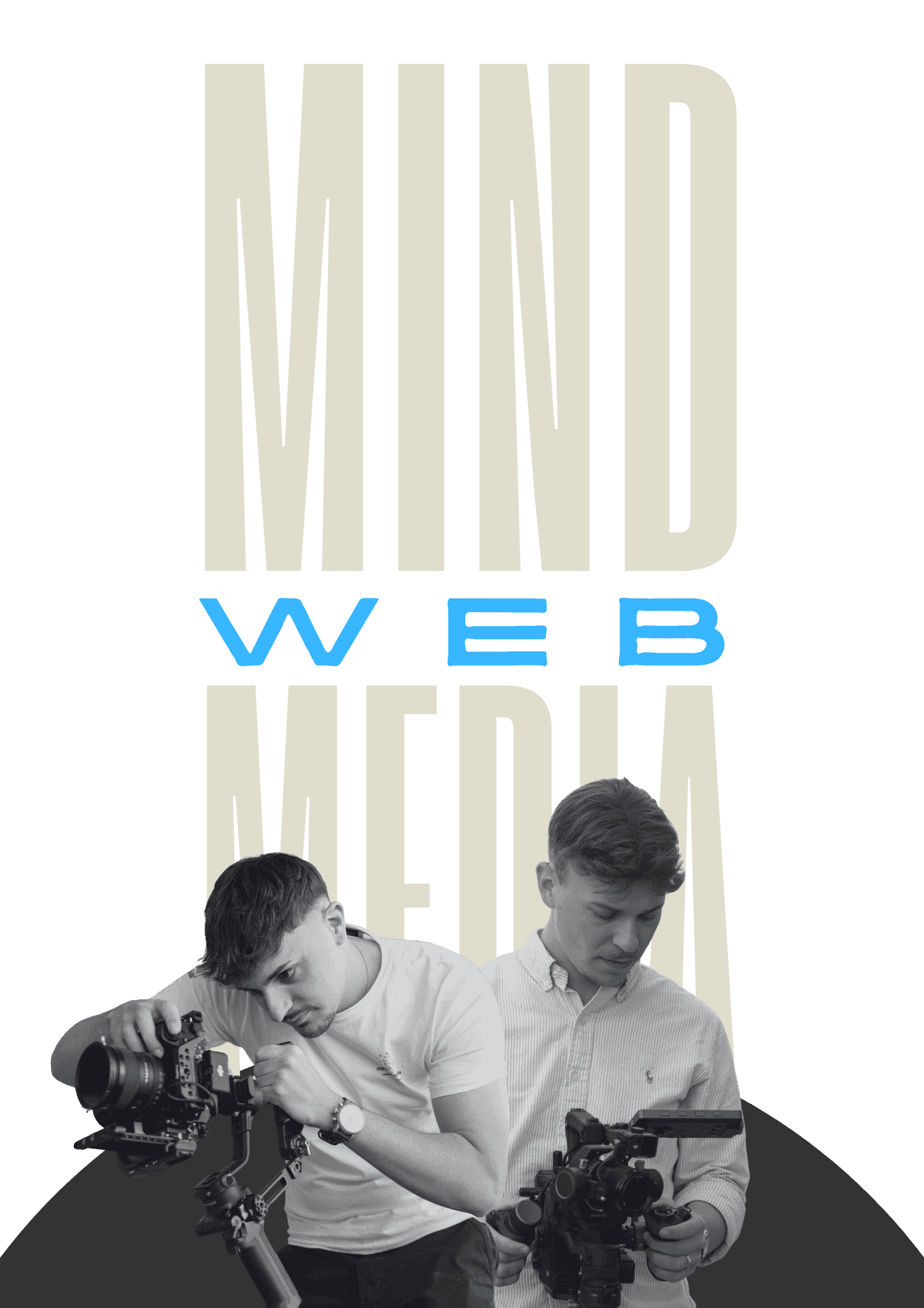 Luca Weigerding und Joel Westenburger bei einer Videoproduktion